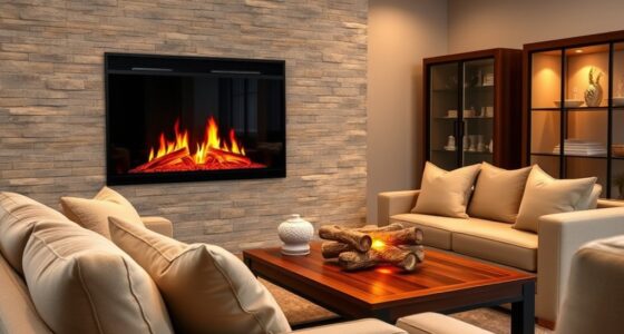 electric fireplace fire risk