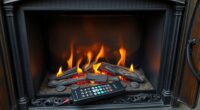 electric fireplace maintenance signs