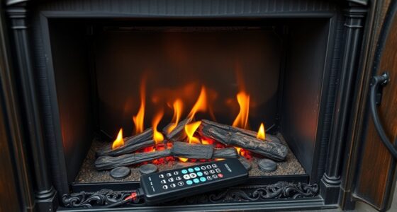 electric fireplace maintenance signs