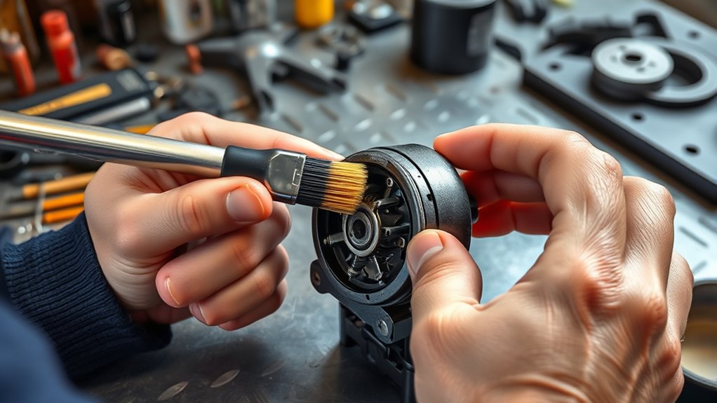 electric fireplace motor maintenance