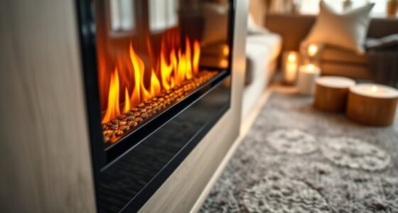 electric fireplace operational costs