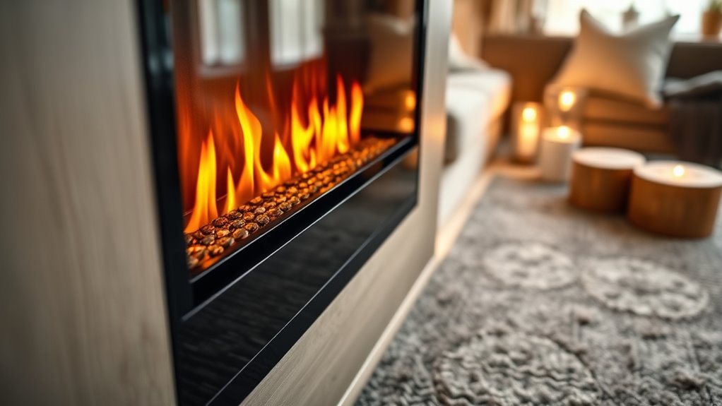 electric fireplace operational costs