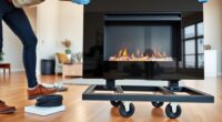 electric fireplace relocation tips