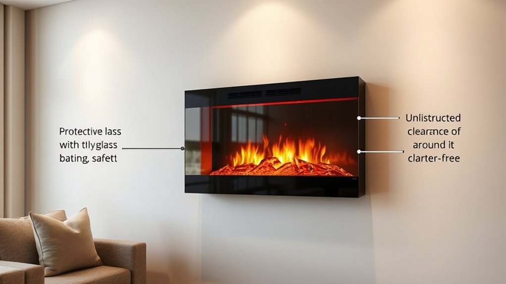 electric fireplace safety precautions