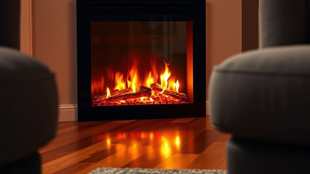 electric fireplaces are energy efficient