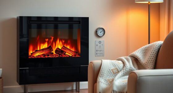 electric fireplaces do not dry air