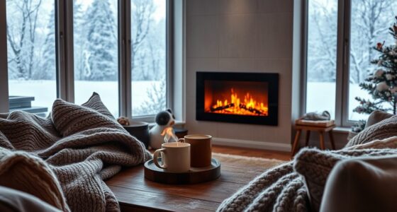 electric fireplaces in cold climates