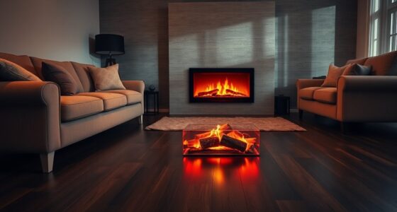 electric flame ambiance mode