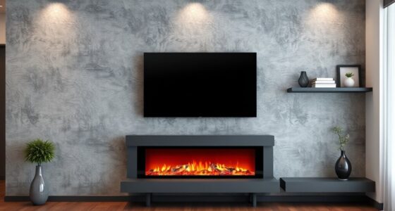 elevate tv above fireplace