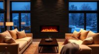 evaluating electric fireplace suitability