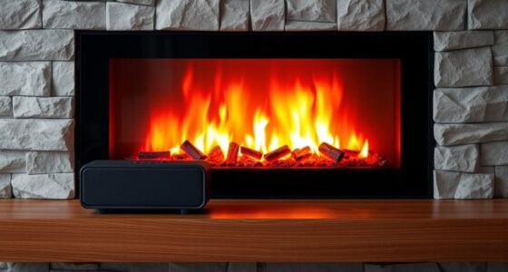 no audio from fireplace