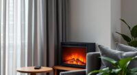 renters temporary fireplace solutions