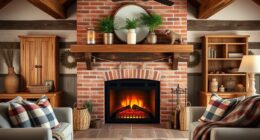 rustic warmth cozy glow