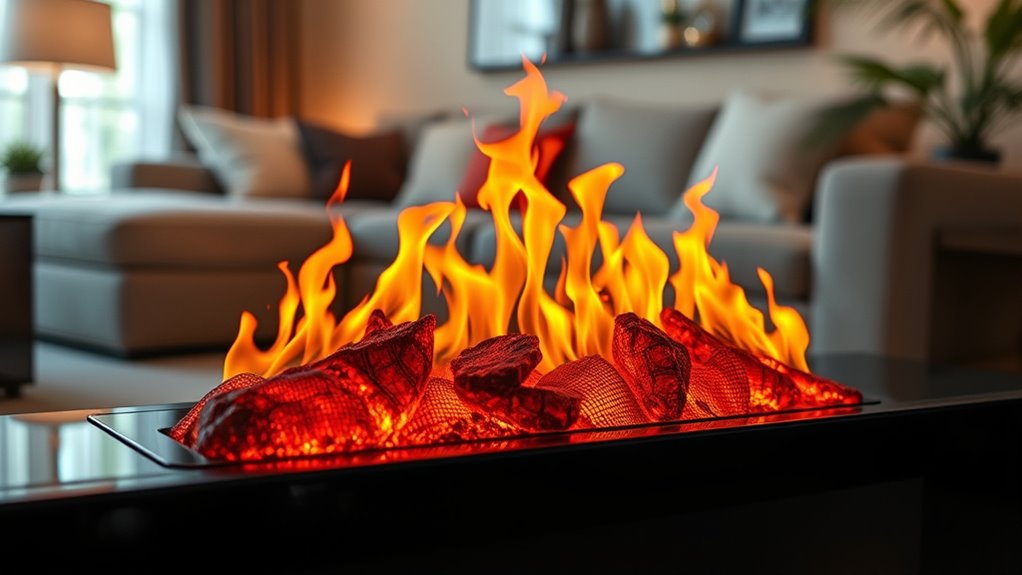 safe efficient customizable flames