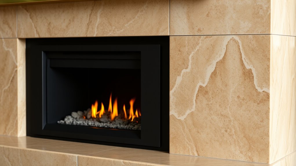 safe heat resistant fireplace surrounds