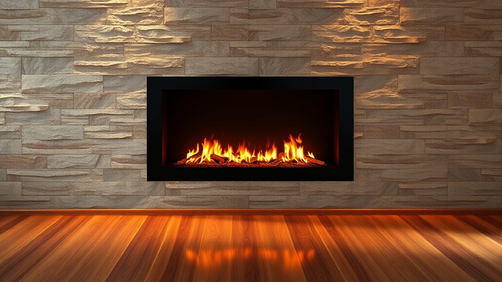 safe secure fireplace installation