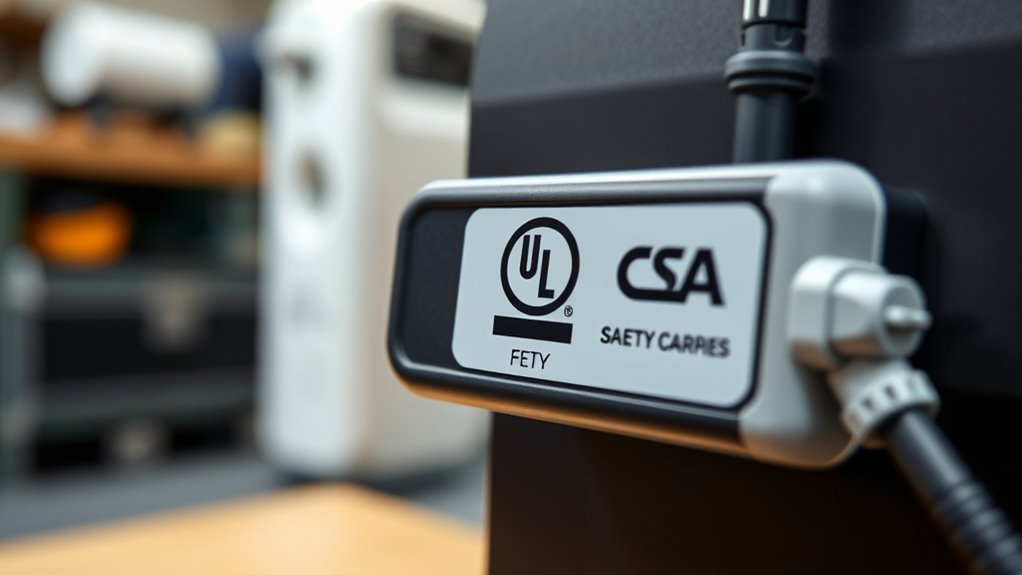 safety standards and certifications