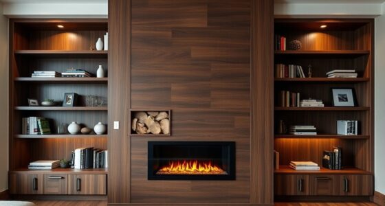 shelves and fireplaces ideas