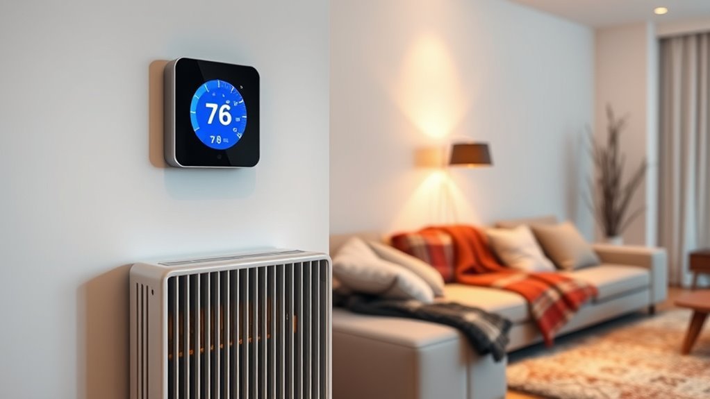 smart programmable thermostat control