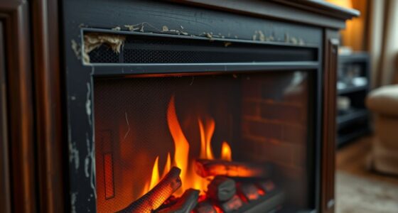 timing for electric fireplace replacement
