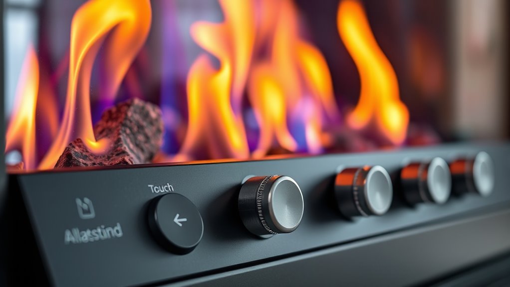 unable to adjust flame settings