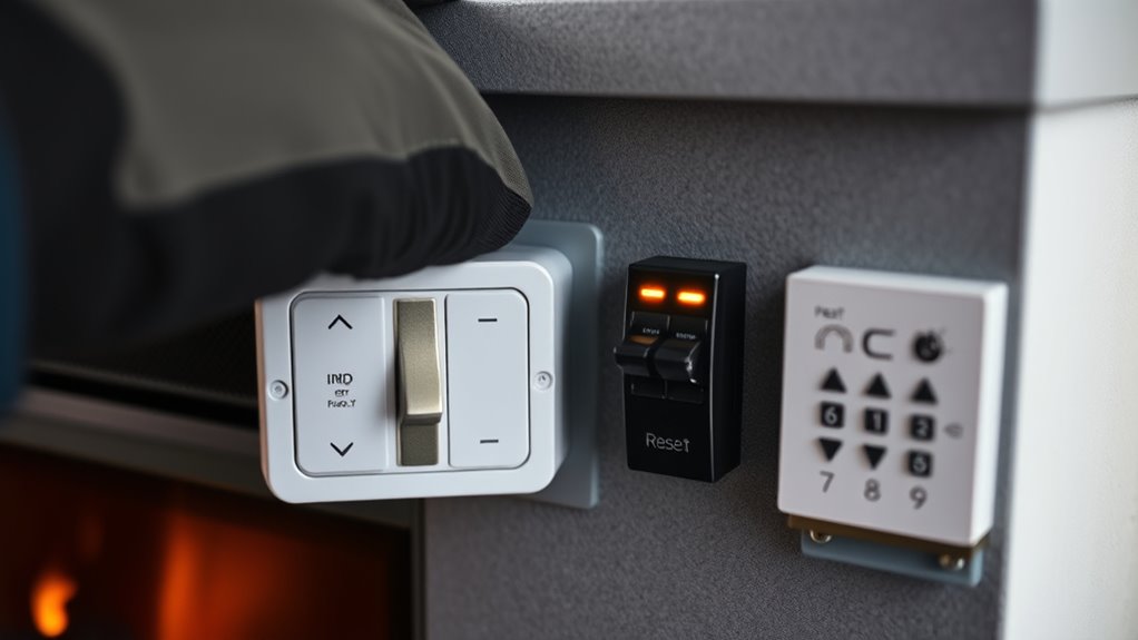 unplug check reset safely