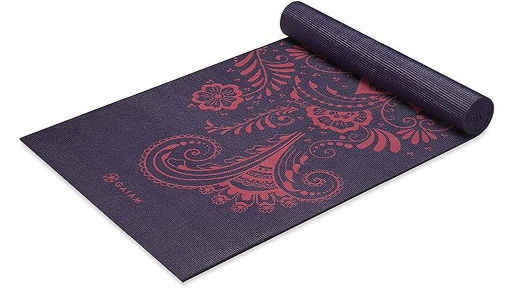 6mm non slip yoga mat