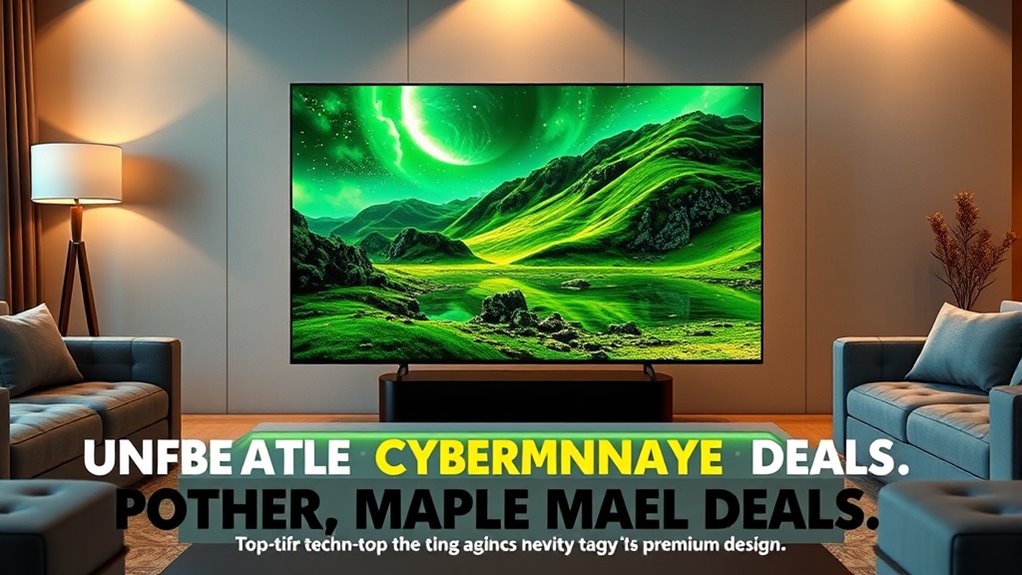 cyber monday oled tv deals