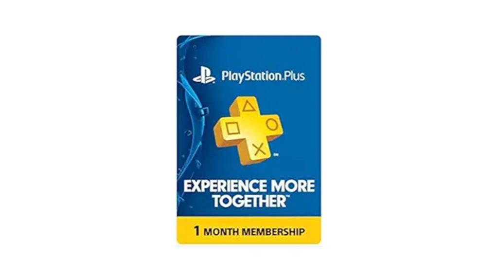 digital 1 month playstation plus