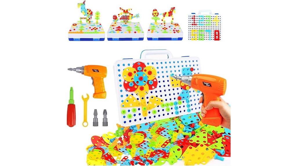 kids stem construction set