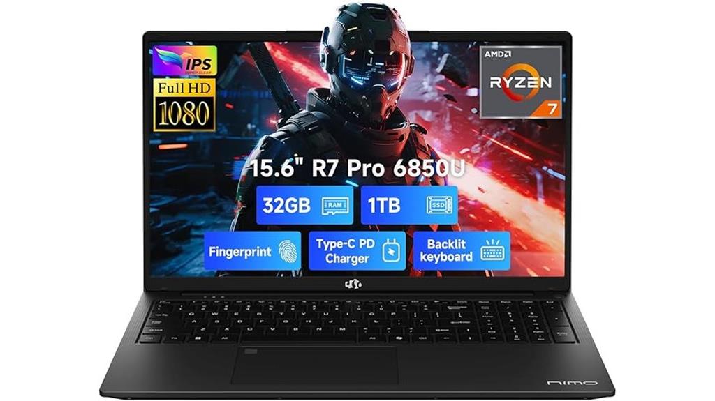 light ryzen 7 gaming laptop