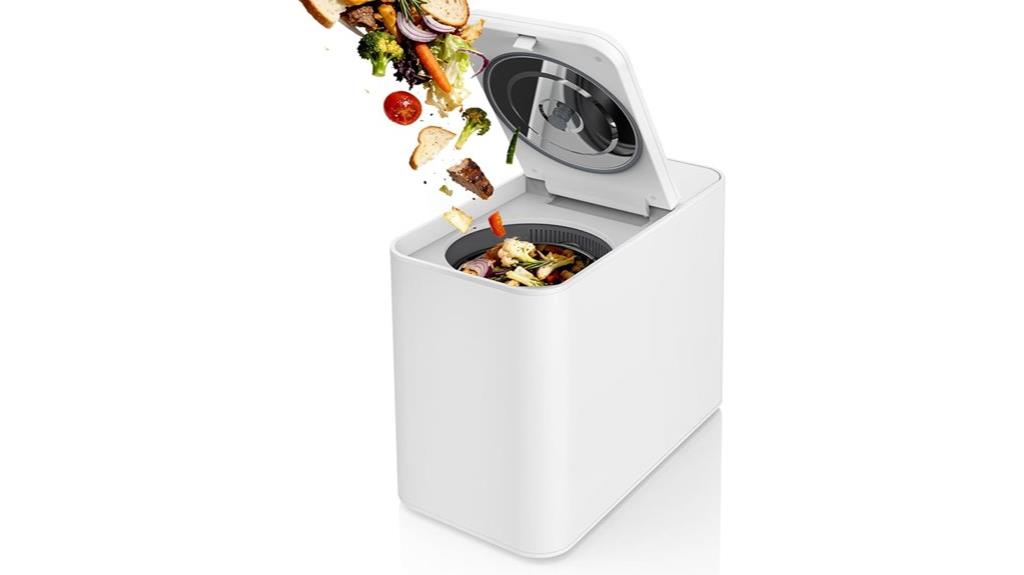 smart odorless food waste composting