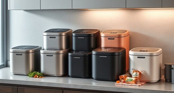 top electric kitchen compost bins