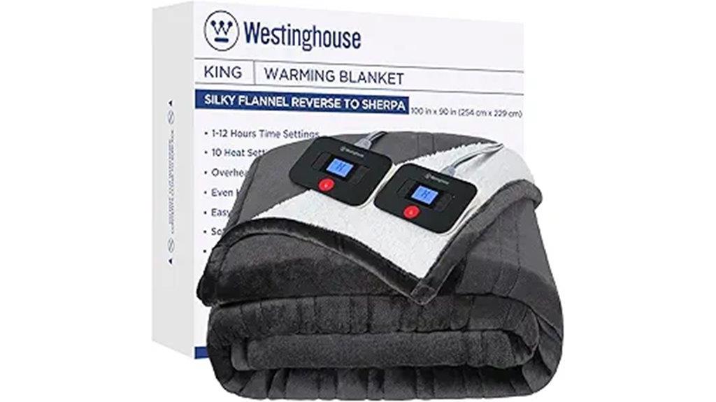 westinghouse king blanket