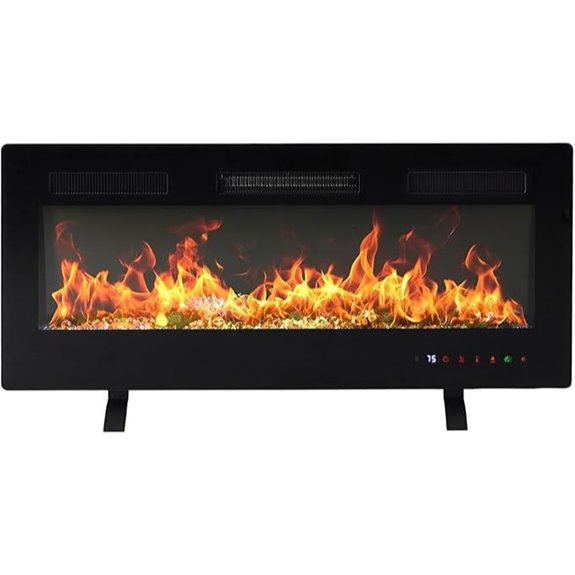 42 inch electric fireplace