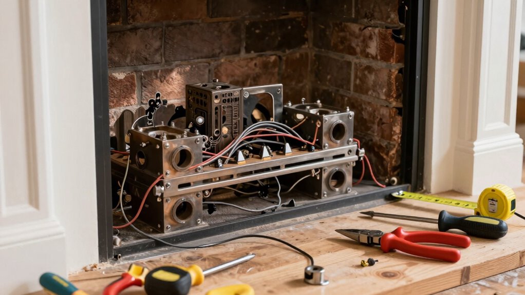 assess fireplace assembly complexity