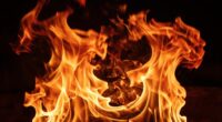 can flames stay on