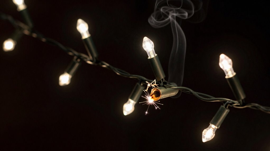 check electrical connections and bulbs