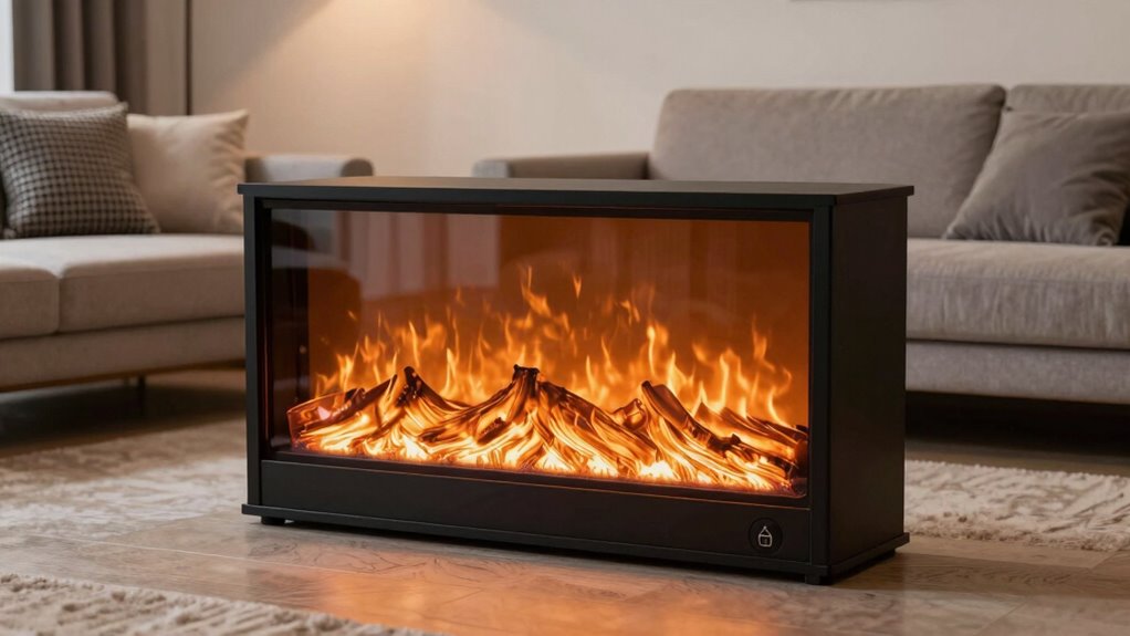 child safety electric fireplaces