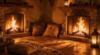 create cozy flame ambiance