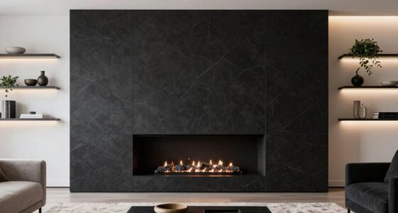 designing a custom fireplace wall
