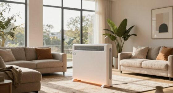 efficient heating for spacious rooms
