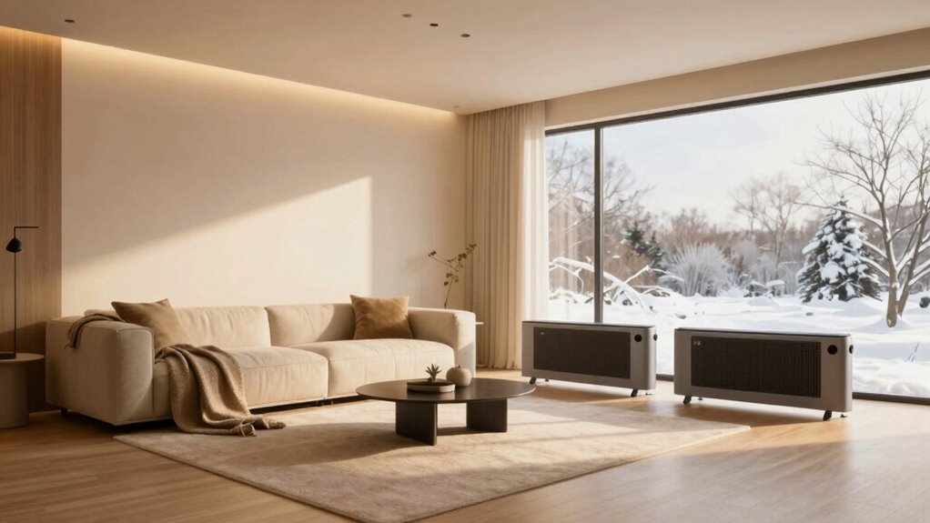 efficient large space heating