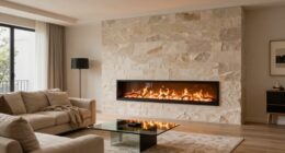 electric fireplace coverage capacity