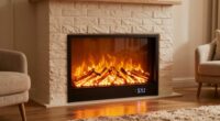 electric fireplace energy consumption