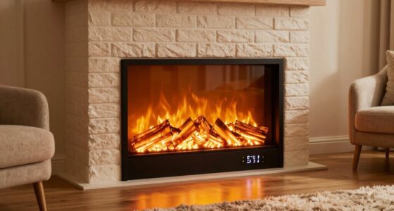 electric fireplace energy consumption