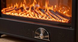 electric fireplace fan maintenance