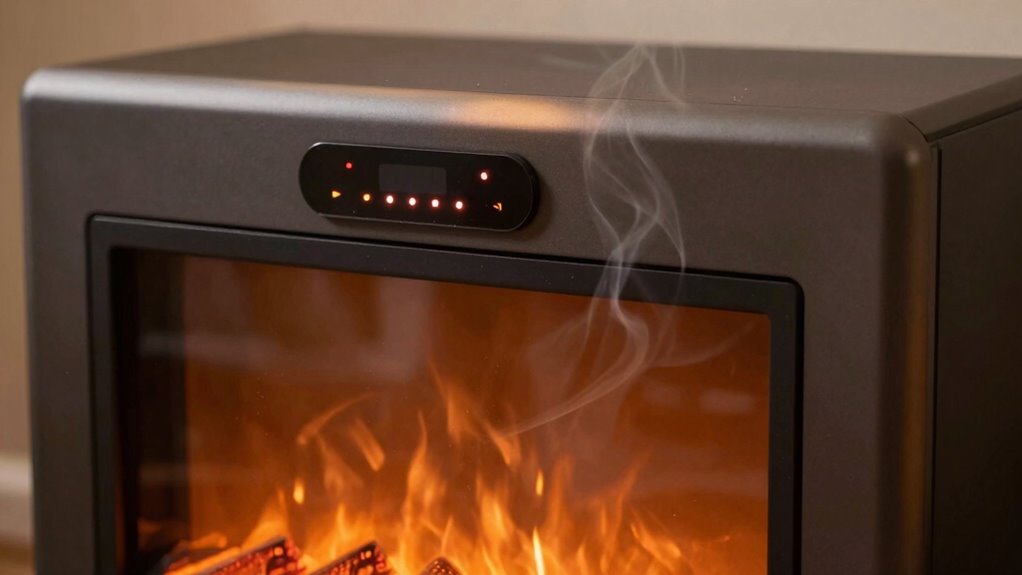 electric fireplace safety shutdowns