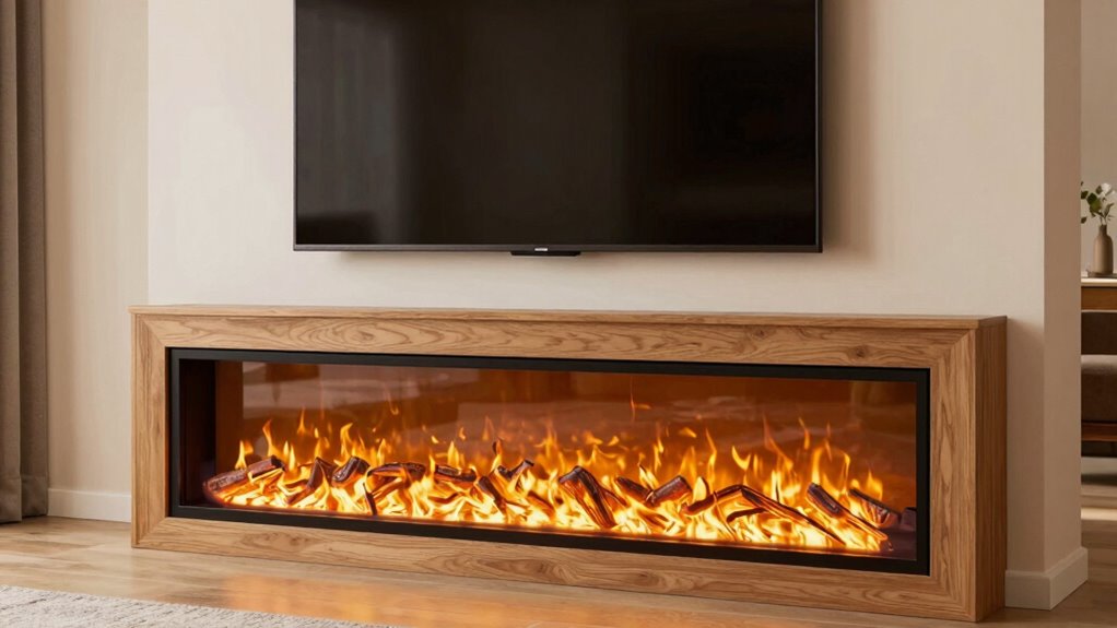 electric fireplace tv safety