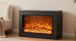 electric fireplaces allergy safety